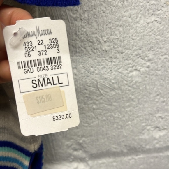 NEW AUTUMN CASHMERE Striped Cashmere Sweater sz small - Picture 7 of 8